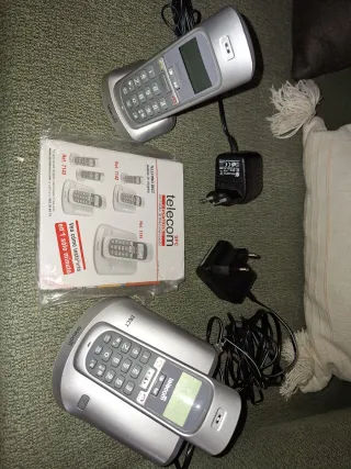 Dúo Teléfonos Inalámbricos Telecom DECT