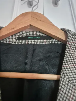 Chaqueta de hombre pata de gallo