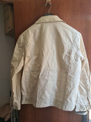 Chaqueta/cazadora bomber beige, gasolina talla L