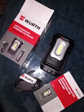 Linterna LED Wurth Recargable