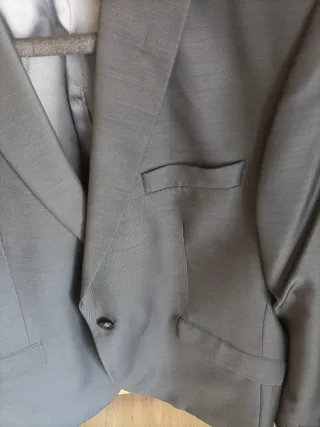 Traje gris Angelo Falero t. 54 amer.y 47 pantalon