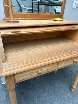 Escritorio secreter de pino