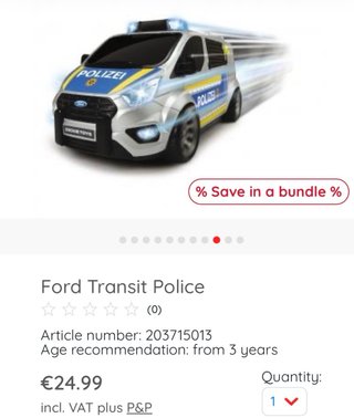 Ford Transit Polizia