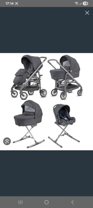 Carrito Bebé + Plataforma Asiento Niño