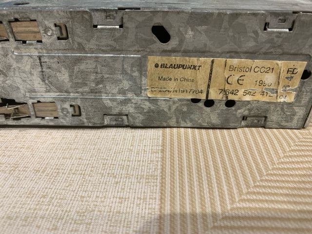 Radio Blaupunkt ACR 2221 Clásica Años 80/90