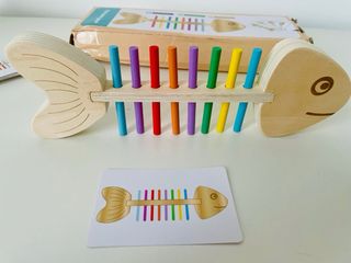 Juego aprendizaje Montessori