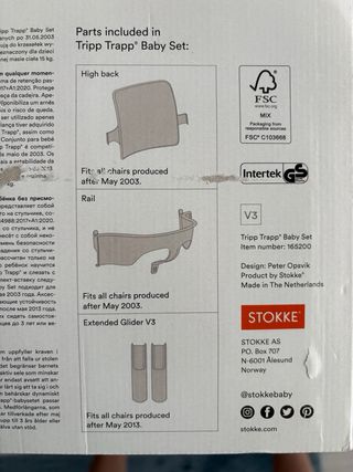 Baby Set Stokke Tripp Trapp V3 natural