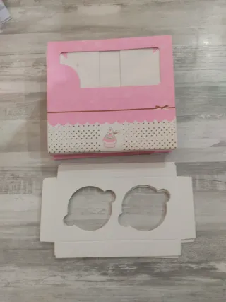 9 Cajas para 2 Cupcakes