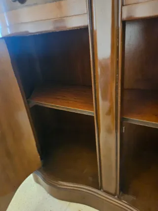 Mueble recibidor madera antiguo.A Coruña.