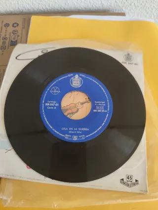 Disco Vinilo Gila en la Guerra - Miguel Gila