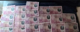 Lote Billetes Españoles Varios Internacionales.