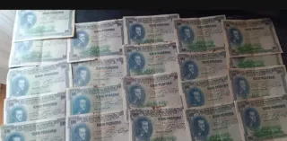 Lote Billetes Españoles Varios Internacionales.