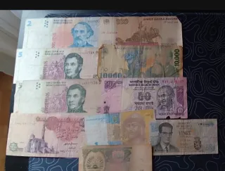 Lote Billetes Españoles Varios Internacionales.
