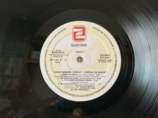 4 LP Vinilo Álbum de Oro de Serrat 1981