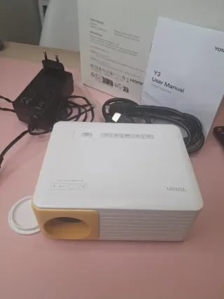 Mini Proyector Portátil Yoton Blanco