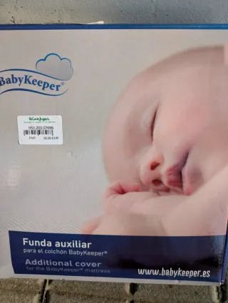 Colchón Antiahogo Babykeeper Cuna con tres fundas