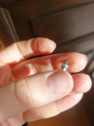 Pendientes de plata con circonitas