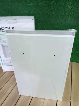 Arregui M283312 - Papelera de pared blanca