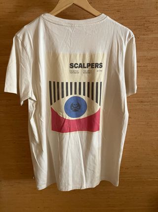 Camiseta Scalpers Blanca Talla M