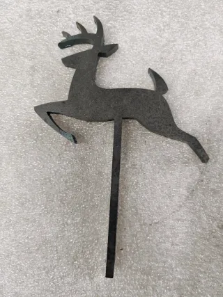 Figura logo decorativo ciervo John Deere