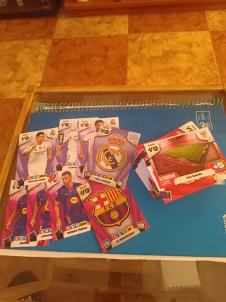 Lote 70 cromos Adrenalyn Panini sin repetir
