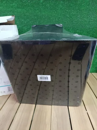 Cesta de Publicidad de Acero Lacado de 7,5 L Negro