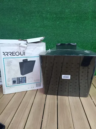 Cesta de Publicidad de Acero Lacado de 7,5 L Negro