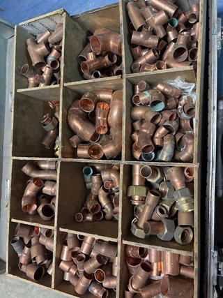 Piezas Cobre Fontanería - 19 €/kg