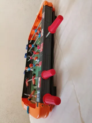 Futbolín de mesa pequeño