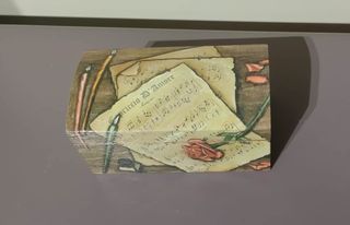 SANT JORDI 2026 - Cajita / joyero con poema y rosa