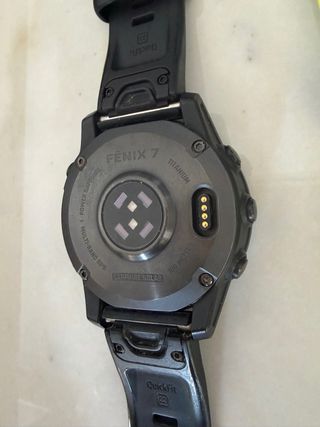 Garmin Fenix 7 Sapphire Solar Negro/Amarillo