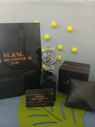 Orologio M&M Primo Emporio Cronografo Acciaio