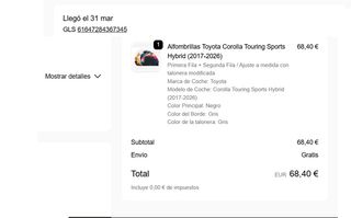 Alfombrillas Toyota Corolla Touring Sports
