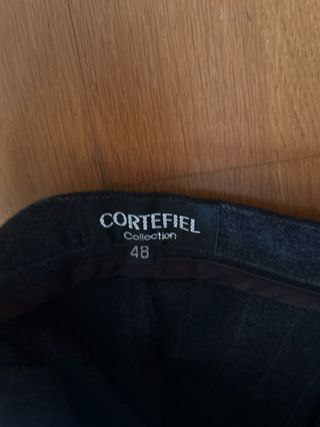 Pantalón de traje diplomático gris talla 46