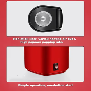 Macchina Popcorn Elettrica Mini Spina EU