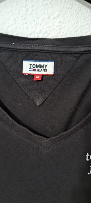 Camiseta Tommy Hilfiger Negra Talla M
