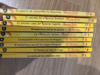 Lote GERONIMO STILTON de 12 Libros