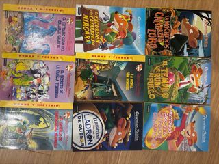 Lote GERONIMO STILTON de 12 Libros