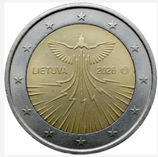 LITUANIA 2026 MONEDA DE 2€ CONMEMORATIVA S/C