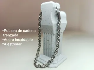 Pulsera Acero Inoxidable Trenzada