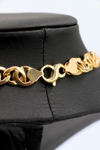 CADENA CARTIER MEDUSA ONIX Y CIRCONITAS .