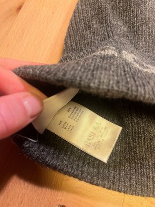 Gorro Lacoste Gris