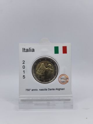 2 Euro Italia 2015 Dante Alighieri FDC