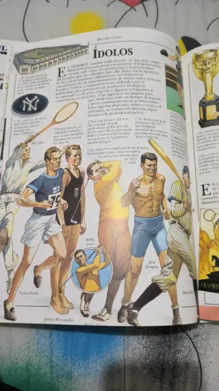 El deporte a través del tiempo - Atlas ilustrado