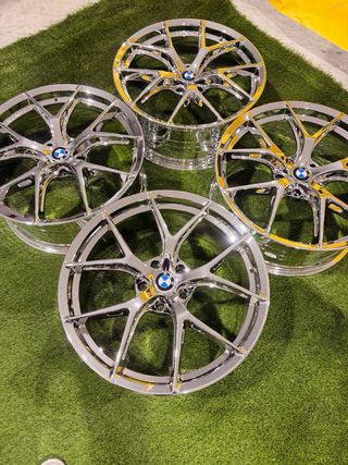 Llantas Cromadas tipo BBS modelo FI-R 20 pulgadas