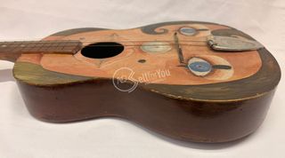 Chitarra Classica Dipinta Musical Cherubini Roma