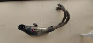 Escape de moto Akrapovic  Kawa 650