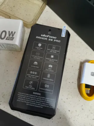 Teléfono Ulefone Armor 28 Pro Negro