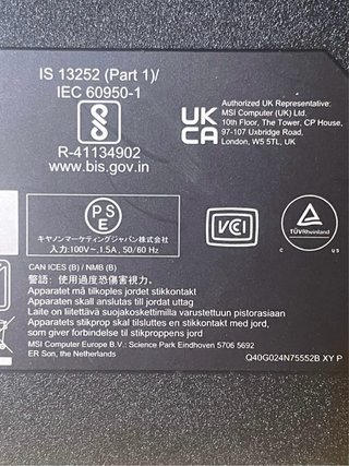Monitor MSI 24 pulgadas