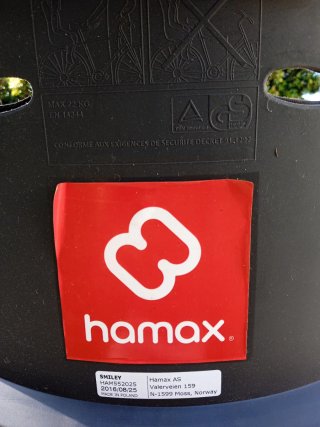 Hamax Smiley Portabebés Bicicleta
